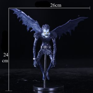 Экшн -фигуры Death Note L Ryuuku Ryuk PVC Цифровые фигуры модель аниме модель игрушек куклы 24 см 230726