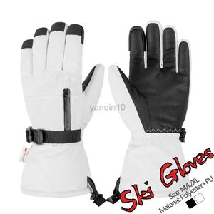 Ski Gloves Winter Waterproof Ski Gloves With Touchscreen Function Gloves Warm Snowboard Thermal Gloves Snowmobile Snow Gloves Men Women HKD230727