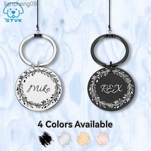 Personalized Dog Cat Pet ID Tags Engraved Cat Puppy Pet ID Name Number Address Collar Tag Pendant Pet Accessories L230620