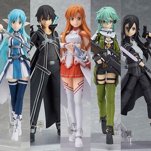 Action Toy Figures Sword Art Online Kirito 174 248 Asuna 178 Sinon 241 Action Figure Model Toy Gift For Collection 230726