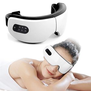Eye Massager Electric Eye Massager Smart Vibration Compress Relieves Fatigue And Dark Circles Eye Mask With Bluetooth Eye Care Instrument 230726