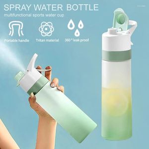 Water Bottles 700ml Bottle For Girls Outdoor Sport Fitness Cup Large Capacity Spray BPA Free PC Drinkware Travel
