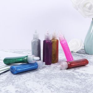 Vücut Glitter Glue Sparklecrafts Sticks Gliter Boyama Çekçileri Renk Seti Pens Toplu Stereo Sıvı Yıkanabilir 230726
