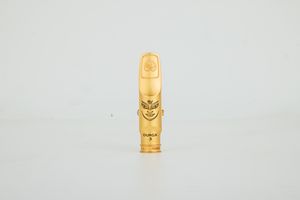 Brass Plated Metal Saxophone Mouthpiece in Sizes 5, 6, 7, 8, 9 for Alto, Soprano, and Tenor Saxophones