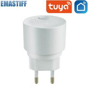 Alarm Accessories tuya WIFIzigbee Natural Gas Sensor Combustible Household Smart LPG Detector Leakage fire Safety smart home 230727