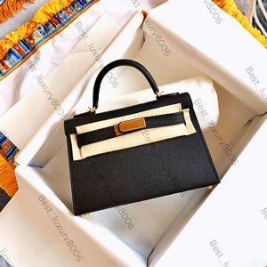 10A Tote Classic Dembag Designer Bag Роскошная женская сумка с плечами для плеча сумки 19 минии оригинальный кожаный профессиональный ремесленный швей