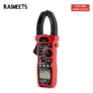 Pinza amperometrica KAIWEETS Pinza amperometrica digitale AC DC Multimetro Pinza Amperimetrica True RMS Capacitanza ad alta precisione NCV Ohm Hz Tester 230728