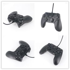 Game Controllers Double Motor Vibration USB Wired Controller Gamepad для Switch 3 -й Party Pro