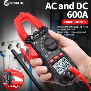 Сметки зажима SK213 Цифровой счетчик зажима 600A AC ток тока True RMS Auto Ran Pliers Ammeter Voltage Voltmeter Professional Electrical Tester 230728