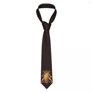 Bow Ties Erkek Kravat İnce sıska boho altın insan kalp ve ok el çizilmiş kravat moda ücretsiz tarzı erkek parti düğün