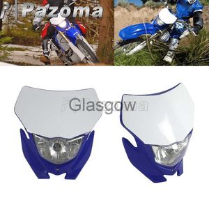 Motosiklet Aydınlatma MX Motokros Far Süpermoto Kir Bisikletler Yamaha için Far Far