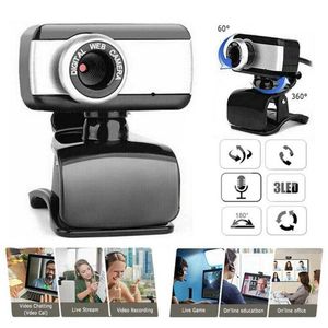 Web Kameraları Yeni 480p Webcam Zoom Web Kameralı Web Kamerası+Mikrofon Sensörü Masaüstü/Dizüstü bilgisayar/PC/PC/için Sürücüsüz Webcam/