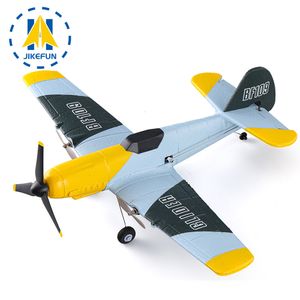 Aircraft Modle JIKEFUN RC Airplane 2.4GH 4CH 150mm Z61 Wingspan 3 Axis One Key U Turn Aerobatic Xpilot Stabilization System EPP Rc Plane Toys 230727