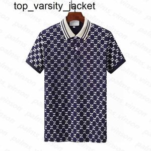 Yeni 23SS Mens Benzersiz Tasarımcılar Polos Gömlekler İçin Gömlek İtalya Nakış Jartı Yılanları Küçük Baskı Markaları Giysileri Cottom Giyim Erkek Tees Polo