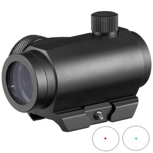 Red Dot 20mm Mount Pistol Scope Ottica Riflex Cannocchiali da caccia Red Dot Airsoft Air Guns Scopes Mirino olografico