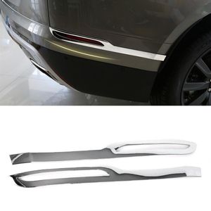 Range Rover Velar 2017-2021 Otomatik Otomobil Aksesuarları Arka Sis Fog Fog Fir Trim Kapak Çerçevesi Dış Krom Mouldings201k