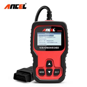 ANCEL VD500 Automotive OBD2 Scanner Полная система подушки безопасности ABS EPB Oil Service Reset OBD 2 Инструмент диагностики автомобиля для VAG VW Audi Skoda322N