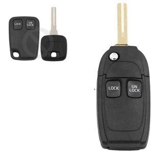 Преобразование кнопки удаленная клавиша корпус корпус автомобиль корпус ключа для Volvo C70 S40 S60 S70 S80 S90 V40 V70 V90 XC70 XC90 Uncut Blade264i