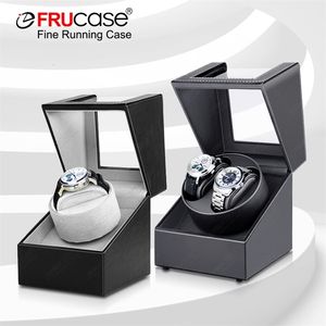 Watch Winders ly Upgraded FRUCASE PU Watch Winder for Automatic Watches Watch Box 1-0 2-0 230728
