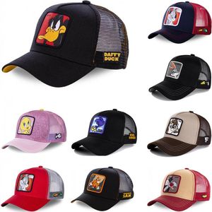 Ball Caps бренд аниме мультфильм Snapback Cap Cotton Baseball Men Women Ip Dad Mes в Trucker Dropsippin