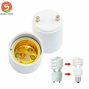 Gu24 ila E26 E27 Adaptör Paketi 4 Maksimum Watt 1000W Isıya Dayanıklı 200c'ye kadar Isıya Dayanıklı Pin Taban Fikstürü GU2205A