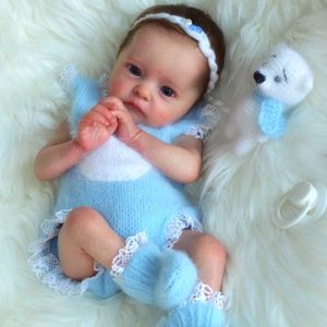 Куклы комплект Tink Bebe Reborn Baby Doll Gentle Touch малыш неокрашенные незавершенные пустые детали DIY для Kid 16 дюймов в продаже 230728