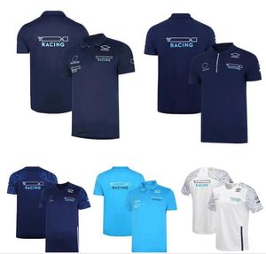 Yeni F1 Yarış Polo Gömlek Yaz Takımı Kısa Kol Vücut Gömlek Aynı Stil Özelleştirilmiş