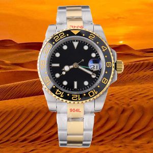 Мужские часы Glide Luxury Watches Ceramic Bezel Sapphire Glass Mechanical Summarine 904L Стальная полоса.