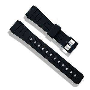 İzle Bantlar 16mm 18mm 20mm bileklik silikon kauçuk bantlar Casio kol saatleri için EF Elektronik bilek izleme bandını değiştir