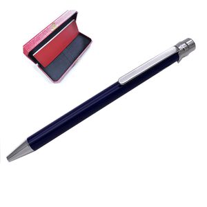 Giftpen Luxury Designer Pens Ballpoint ручка вогнутая решетчатая серебряная крышка серебряной формы и зажима с штампом подарок240Z