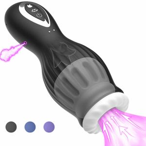 Otomatik Emme Erkek Mastürbatör Kupası Penis Eğitmeni Seks Makinesi Vajina Blowjob Cep Kedi Seks Oyuncak Erkekler için 18 Yetişkin Malzemeleri