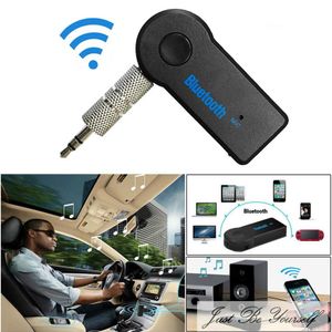 Audio Stereo Musica Home Car Ricevitore Adattatore Trasmettitore FM Modulatore Hands Car Kit 3 5mm Lettore audio MP3 Bluetooth246c