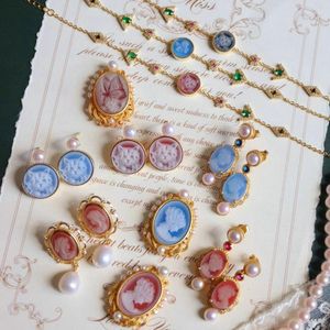 Kolye Kolyeler Moxi Doğal Taş Pembe Kristal Çılgın Onyx Agates Opal Mücevher Küpe Takımları El Sanatları