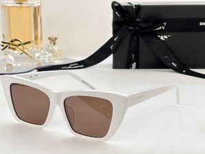 high quality SL276 Cat Eye sunglasses for women designer Sunglasses men's and women's Fashion uv400 fashionable Classic retro luxury brand eyeglass with box and case