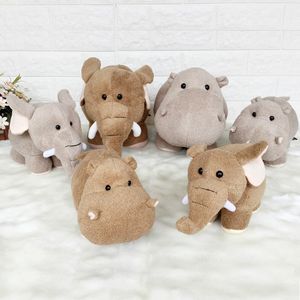 Süper sevimli ins Hippo Dolgulu oyuncak bebek inci fil doğum günü hediye düğün hediyesi