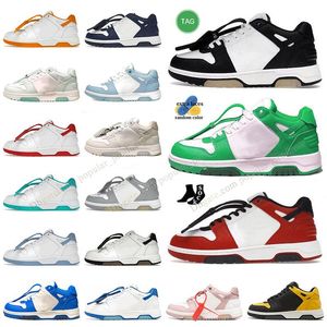 Fora do escritório moda tênis designer sapatos OOO branco luxo mulheres homens tênis de ar ao ar livre esportes lows panda rosa setas verdes motivo plataforma mocassins force1 trainer