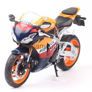 Diecast Model Cars 112 Automaxx Honda CBR1000RR CBR Repsol Fireblade Motorcycle Diecasts Veículos de brinquedo Escala de bicicleta de corrida Modelo