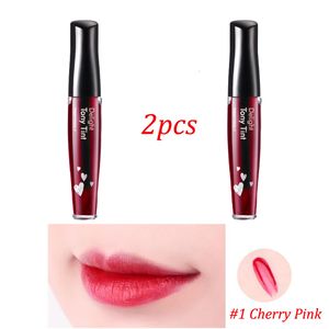 Dudak Parlatıcı Tonymoly Delight Tony Tint 2pcs Uzun ömürlü sıvı ruj su geçirmez seksi mat dudak parlatıcısı makyajı Kore Kozmetik 230731