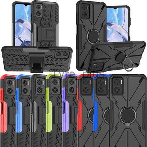 Случаи сотового телефона для Motorola Moto E22 E 22 Motoe22 Case Capa для Motorola E22i Cover Hybrid Hard Antrop Cring Stand Protect Shroate Case Case x0731