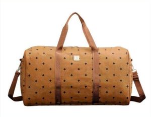 Designer duffel bags brand luxury women travel bags hand luggage men pu leather handbags large cross body bag totes 55cm mc05