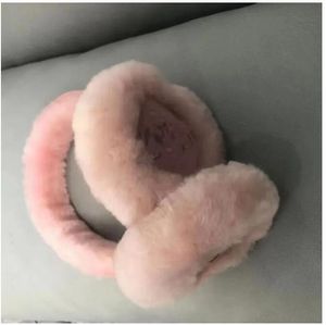 Recém-chegado 2023 protetores de orelha clássico inverno earmuffs feminino coelho lã marca designer de moda quente pelúcia