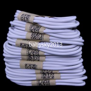 1m 3ft Beyaz Siyah V8 5pin Şarj Cihazı Kablosu Mikro USB Samsung S4 S8 S9 S10 S6 S7 Not 8 9 HTC LG B1