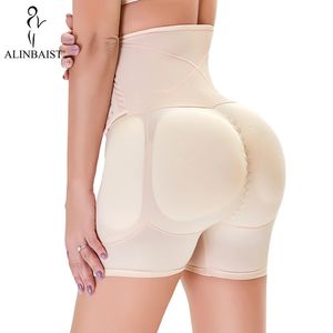 Bel karın şekillendirici kadın shapewear firma kontrolü sorunsuz yastıklı uyluk ince yüksek bel külot kalça pedleri arttırıcı popo kaldırıcı kısa booster 231101