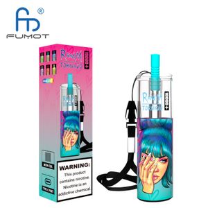 Электронная сигарета Fumot Original randm 10000 plus pufs с 21 цветом, перезаряжаемый комплект для жидкого пара емкостью 20 мл
