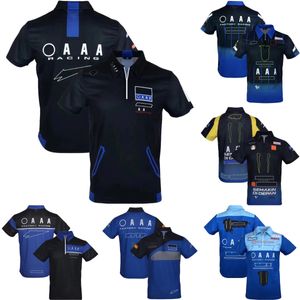 2023 Yeni Moto Yarış Markası T-Shirt Takımı Hızlı kuru spor polo gömlek Kısa Kollu Yaz Motosiklet Yarışı Rider T-Shirt Motocross Jersey
