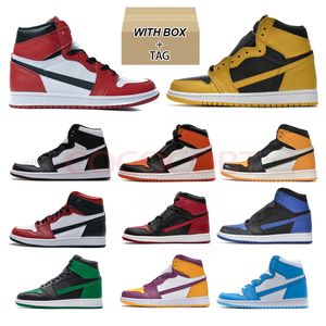Yeni Tasarımcı Sıradan Ayakkabı, Açık Basketbol J1 Spor Ayakkabıları Ekmek Ayakkabı Deri Kişiselleştirilmiş Moda Sporları Kauçuk Platform Tabanı Ayakkabı Boyutları 36-46