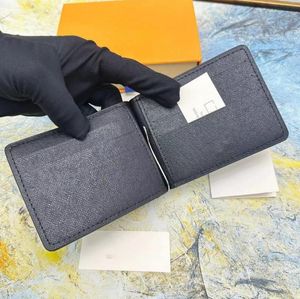 Paris ekose tarzı erkek cüzdan moda erkekler çantalı özel tuval çok kısa küçük bifold cüzdan kutu dhgate cüzdan klips
