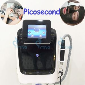 Taşınabilir Mikro Pikosaniye Makine Q Anahtar Lazer Kaş Dövmesi Çıkarma Karbon Soyma Çırpma Çatısı Sökme Pigmention Tedavisi