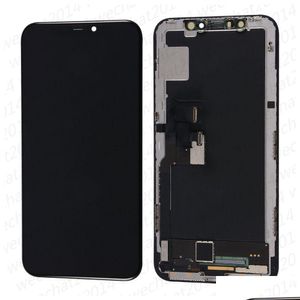 Cell Phone Touch Panels 10Pcs Oled Lcd Display Sn Digitizer Assembly Replacement Parts For X Xs Xr 11 Drop Delivery Phones Accessorie Dhvge