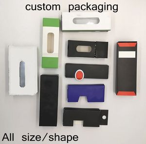 Индивидуальная упаковка Свободный размер для картриджей Vape Одноразовые батареи Vapes Индивидуальная упаковка для электронных сигарет Упаковка с защитой от детей Майларовые сумки OEM